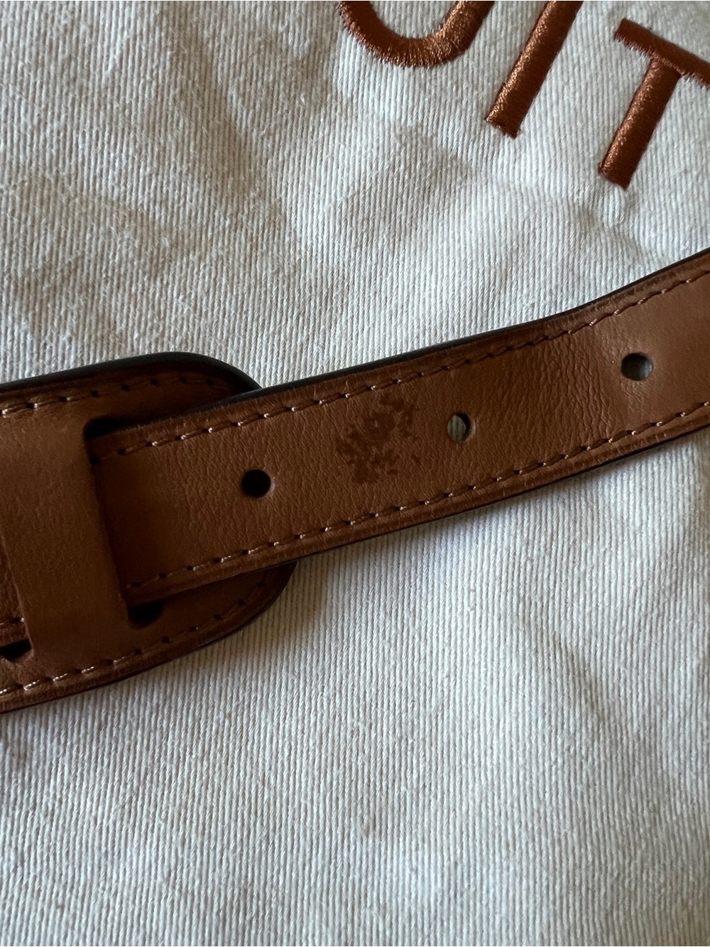 Louis Vuitton Keepall H30 Bandoulière 50 in Millesime Leather Tan - Picture 15 of 16